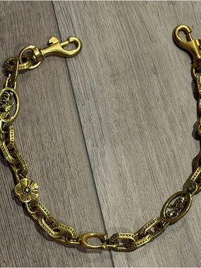 Inspired Gold Link Bag Charm